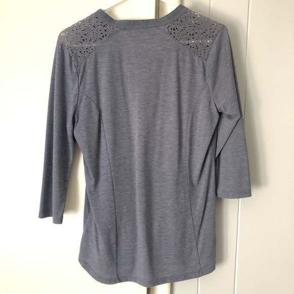 LC Embroidered Button-Up - Picture 5 of 7